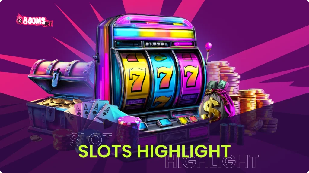 Online gokkasten highlight BoomsBet