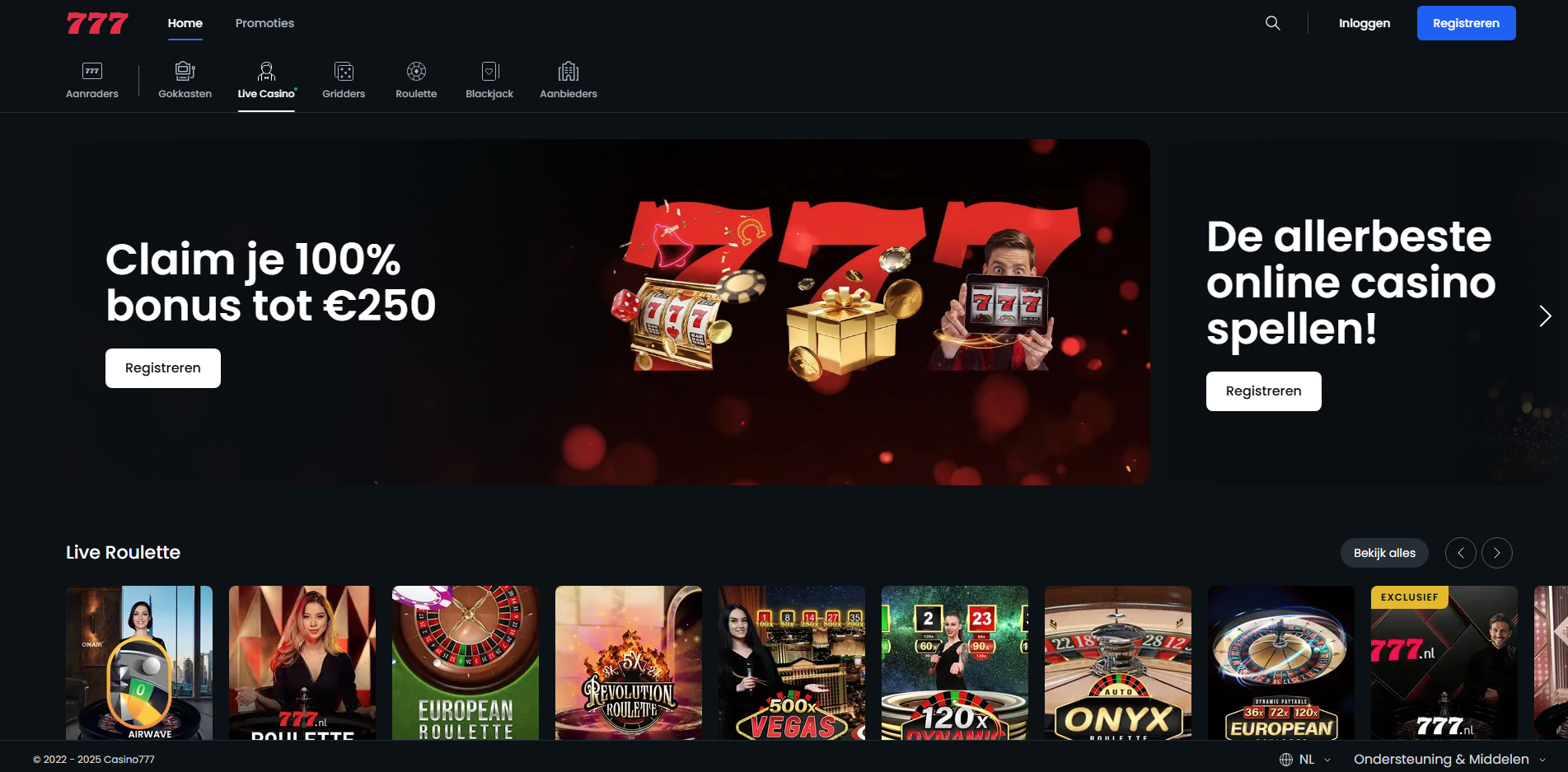Casino777 live casino
