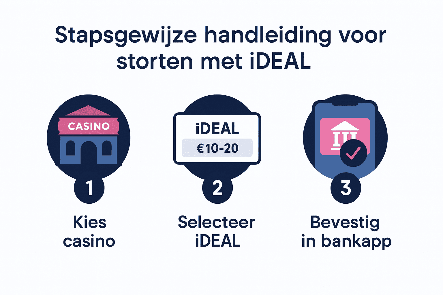 Storten met iDEAL