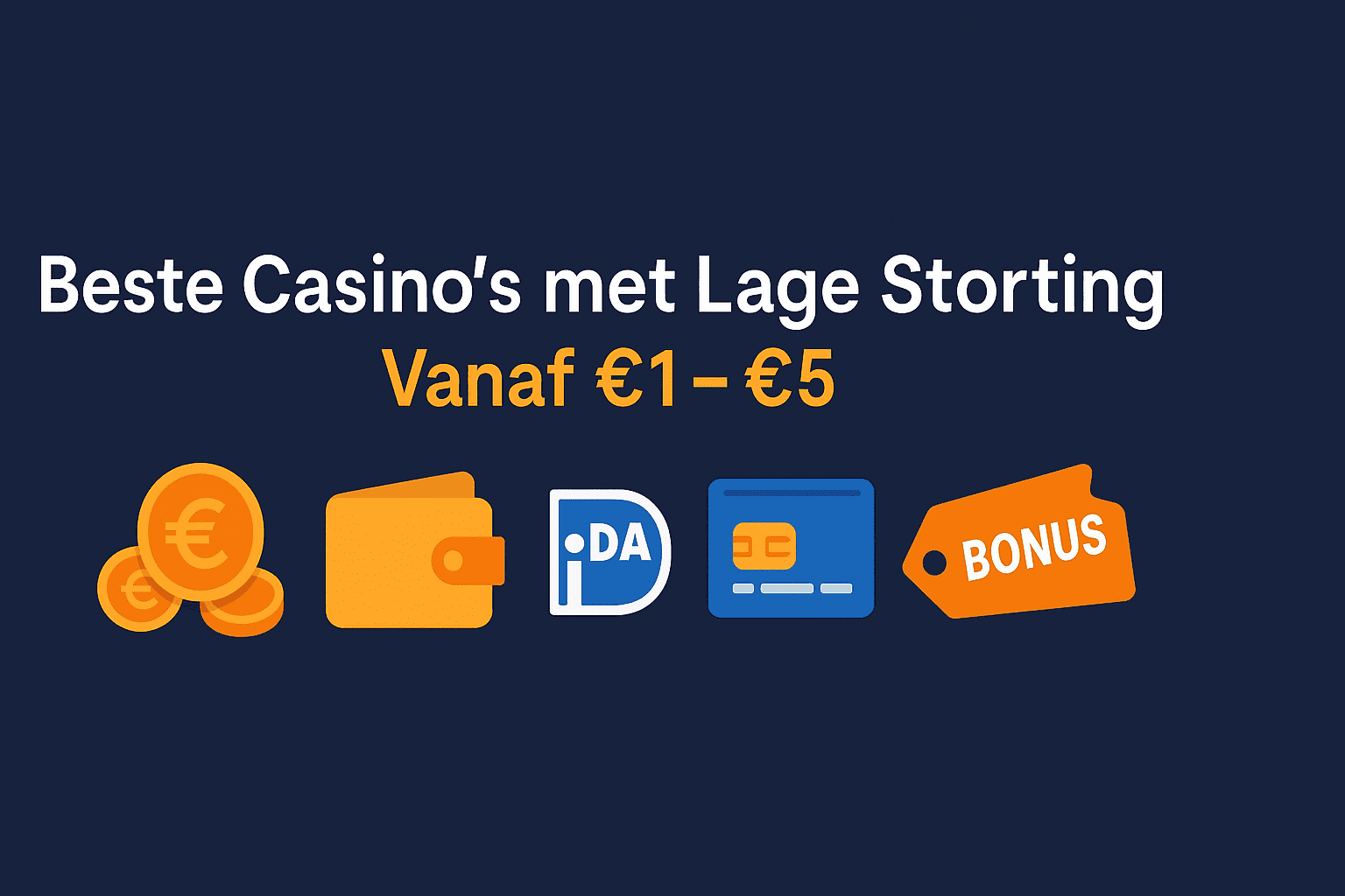 Beste casino's met lage storting