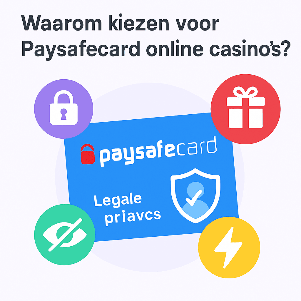 Waarom kiezen voor Paysafecard casino Nederland