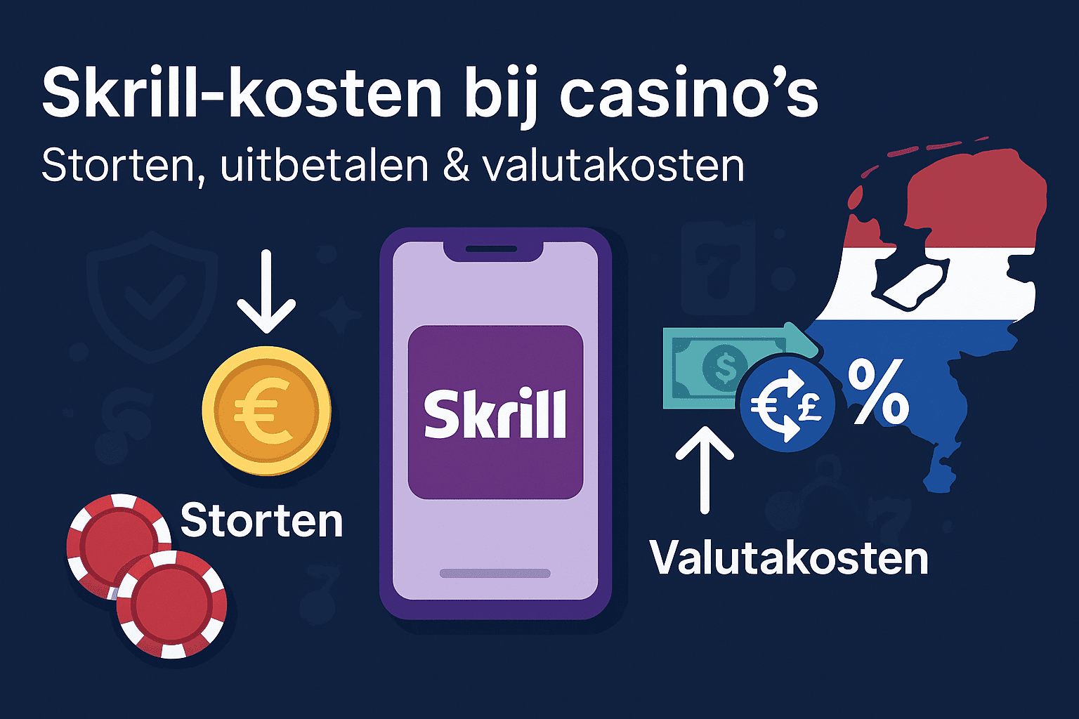 Skrill kosten bij online casino’s